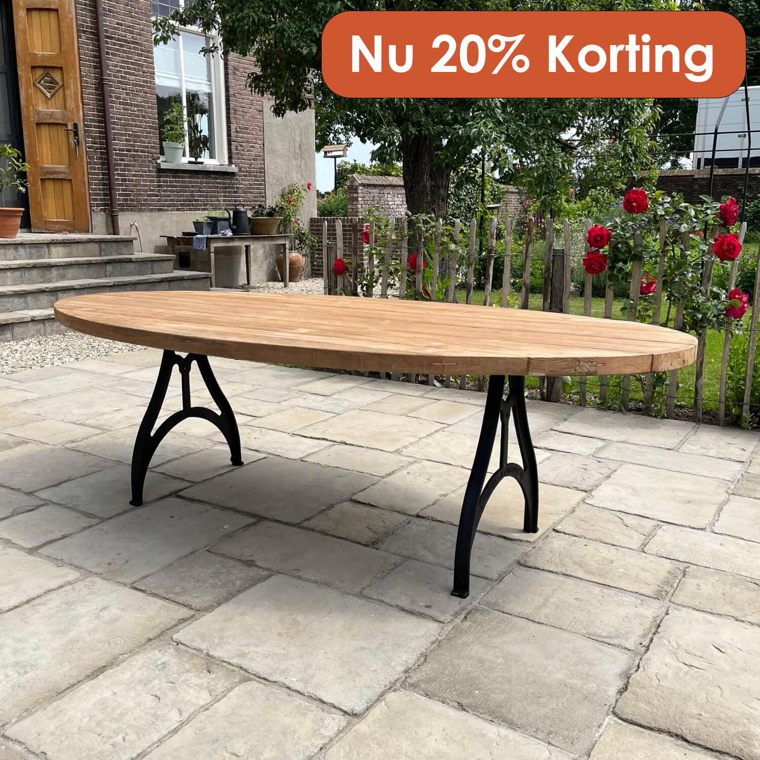 Plat ovale tafels | Modern design & natuurlijke materialen | Zen Lifestyle
