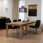 Franse eiken eettafel model Pierre in landelijke stijl op maat gemaakt