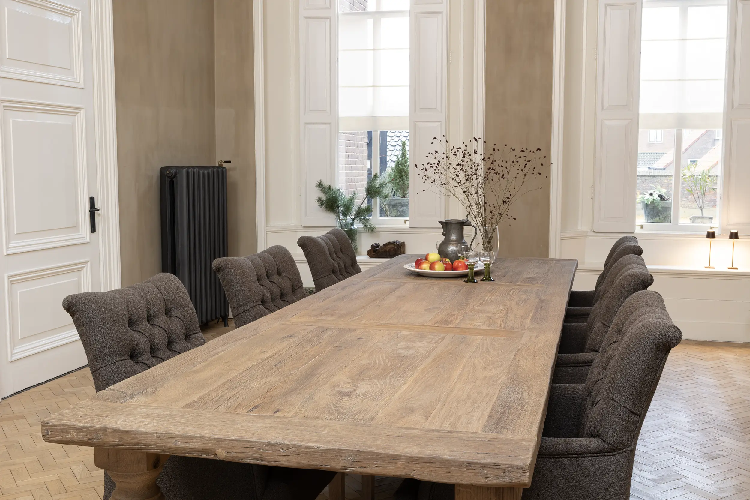 Tafelblad van kloostertafel york
