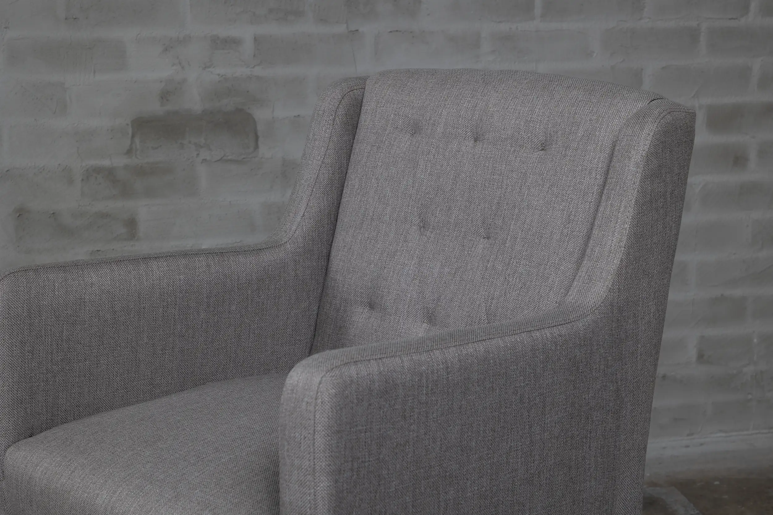 Landelijke eetkamerstoel met armleuning S40-5