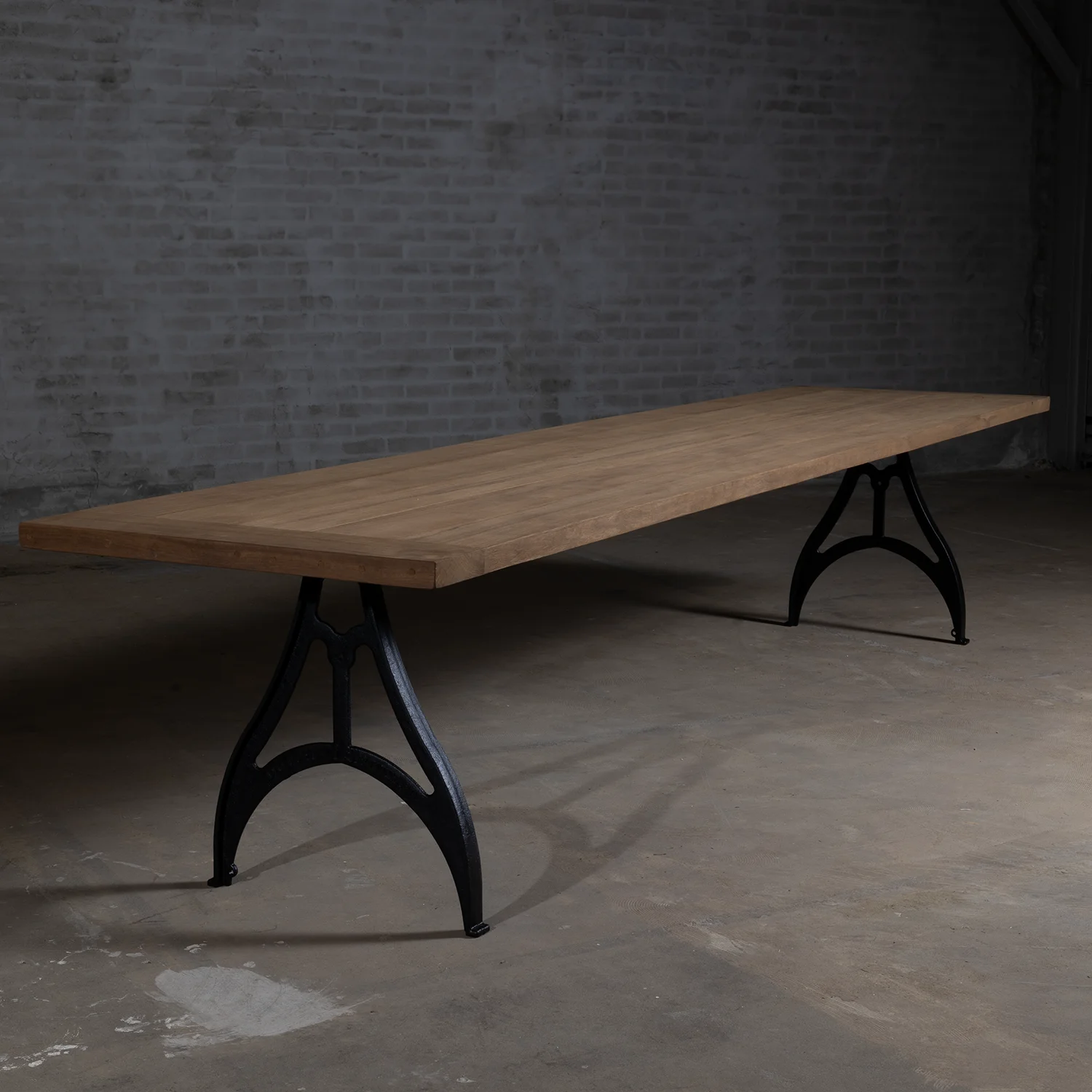 Landelijke houten tuintafel T21